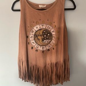 Tan Tank Top